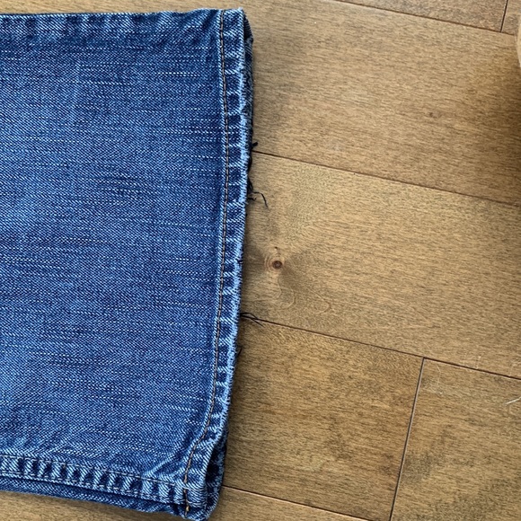 Washed Out Blue Y2K "Silver Jeans" Low Waisted Flared Jeans - Picture 8 of 10